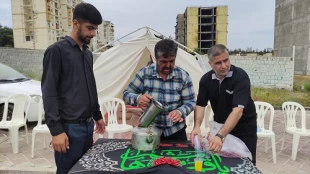 برگزارموکب جاماندگان اربعین دانشکده ملی مهارت پسران کردکوی - امام علی(ع) 4