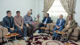 دیدار با حاج آقا مسلمی جانباز 8 سال دفاع مقدس 4