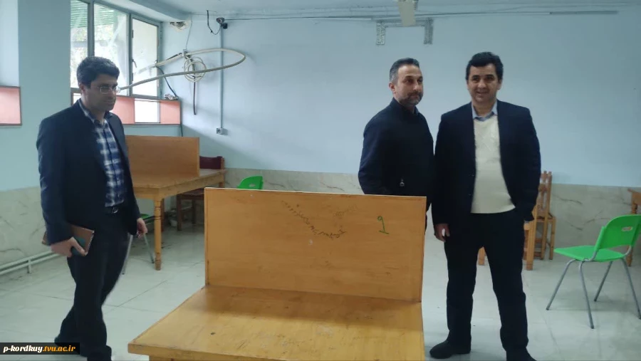 بازدید اعضای محترم هیات نظارت، ارزیابی و تضمین کیفیت استان گلستان از دانشکده ملی مهارت پسران کردکوی 7