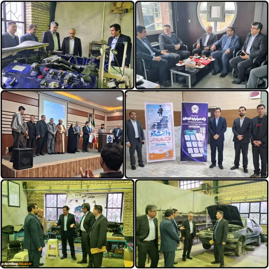 دیدار دکتر اخوندی معاون مدیر کل و به همراه رئیس اعتبارات بانک سپه استان گلستان و هیات همراه با موسی نوری ریاست دانشکده ملی مهارت پسران کردکوی
 2