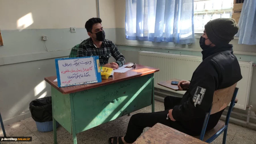 کارگاه آموزشی پیشگیری از بیماری آنفلوانزا به همراه خدمات ویزیت پزشکی، به دانشجویان دانشکده ملی مهارت پسران کردکوی 6