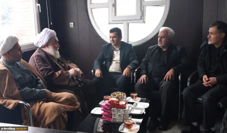 ورود سرزده حاج آقا حسام امام جمعه محترم شهرستان کردکوی به دانشکده   3