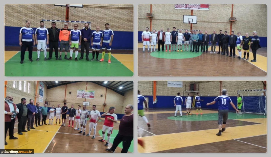 برگزاری مسابقات فوتسال کارکنان 10