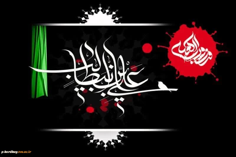 شهادت مولای متقیان امیر المومنین علی ابن ابیطالب (ع) را تسلیت عرض می کنیم 2
