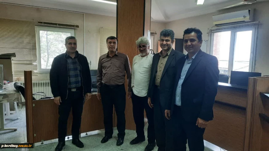 دیدار نوروزی رئیس دانشگاه ملی مهارت واحد استان گلستان با کارکنان دانشکده پسران کردکوی 5
