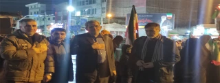 حضور در صحنه  و مراسم شبانه مردمی کف خیابان کارکنان دانشکده ملی مهارت پسران کردکوی  در کنان معاون فرهنگی دانشجویی  دانشگاه ملی مهارت استان گلستان